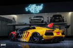 Lamborghini Aventador LX12.V12 by Liberty Walk on PUR Wheels 2019 года